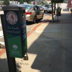 new cigarette receptacles installed