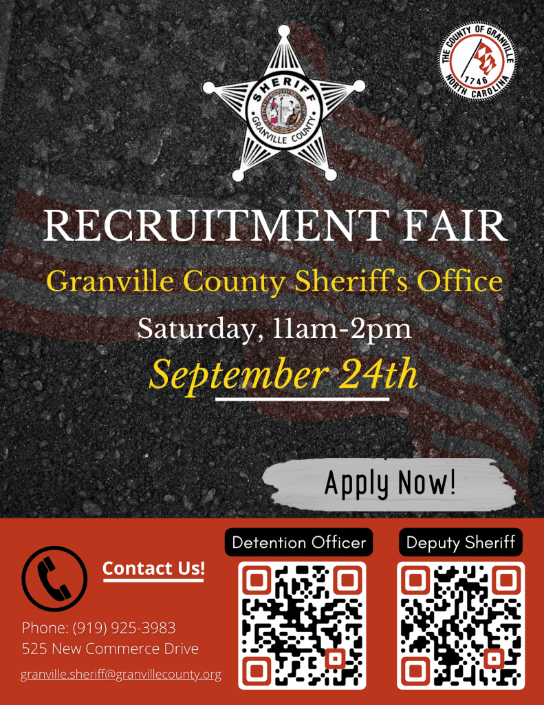 Sheriff's Office Recruitment Fair @ Law Enforcement Center