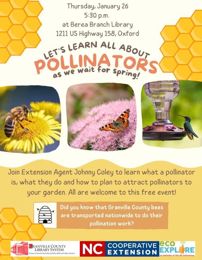 Pollinators @ Berea Branch Library