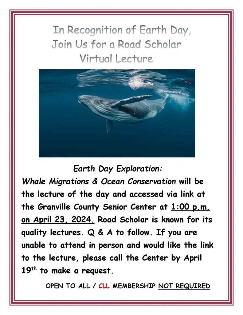 Earth Day Exploration: Whale Migrations and Ocean Conservation